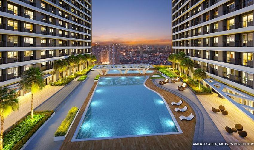 1Br Unit Condotel W Balcony Fame Residences #Fm64 Manila Eksteriør billede