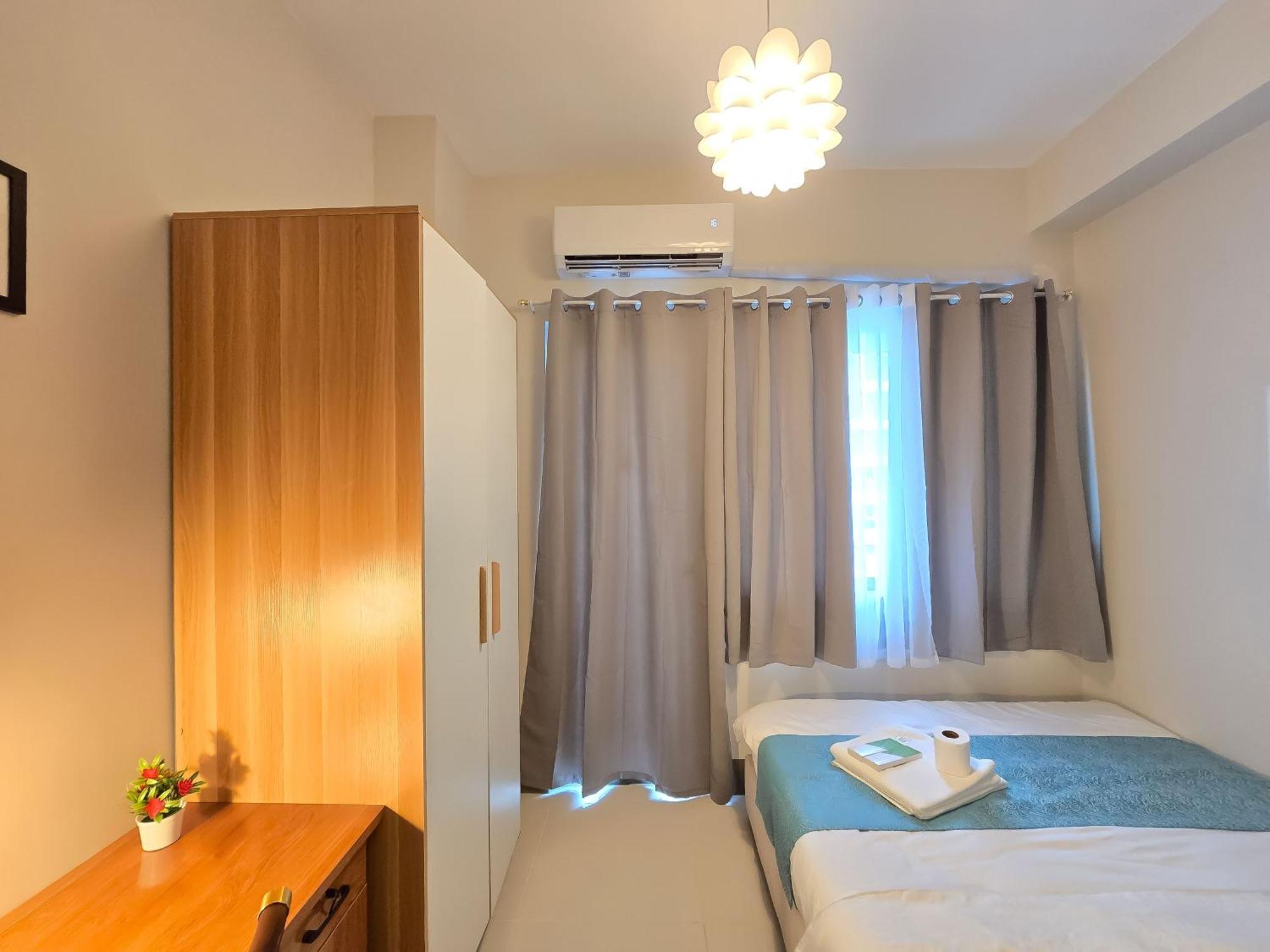 1Br Unit Condotel W Balcony Fame Residences #Fm64 Manila Eksteriør billede